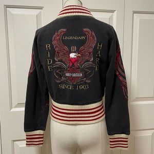 Women’s Harley Davidson Vintage Style Jacket